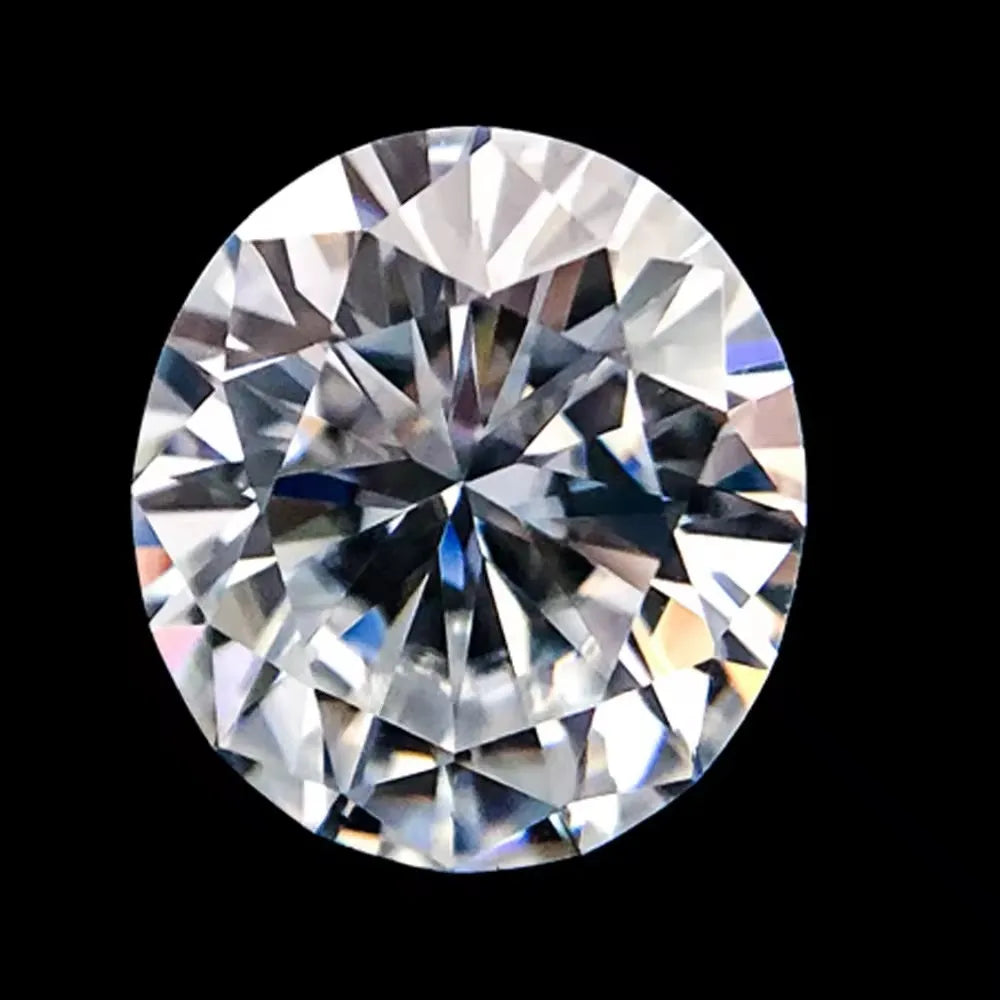 Customizable GRA Certified A-Z White D VVS Lab Created Moissanite Fancy Color Play/Fire Alphabet Jewelry Loose Stone 0.8-1.5CT