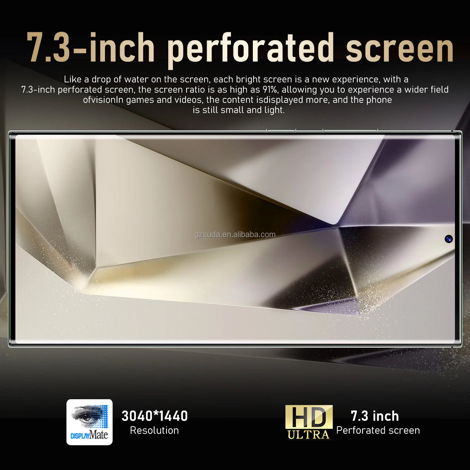 Note 30 Ultra Smartphone 7.3 Inch AMOLED Screen Telephone Smartphone 5G Cellphone Large Screen HD Camera - Tidesmit