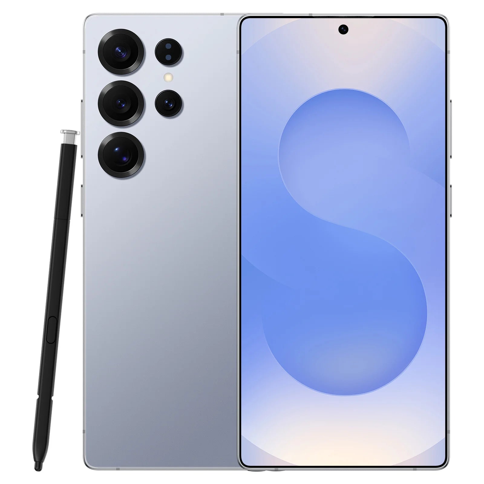 Tidesmit S25 Ultra 5G smartphone with 7.3-inch 144Hz display, 108MP camera, and 1TB storage in sleek design.