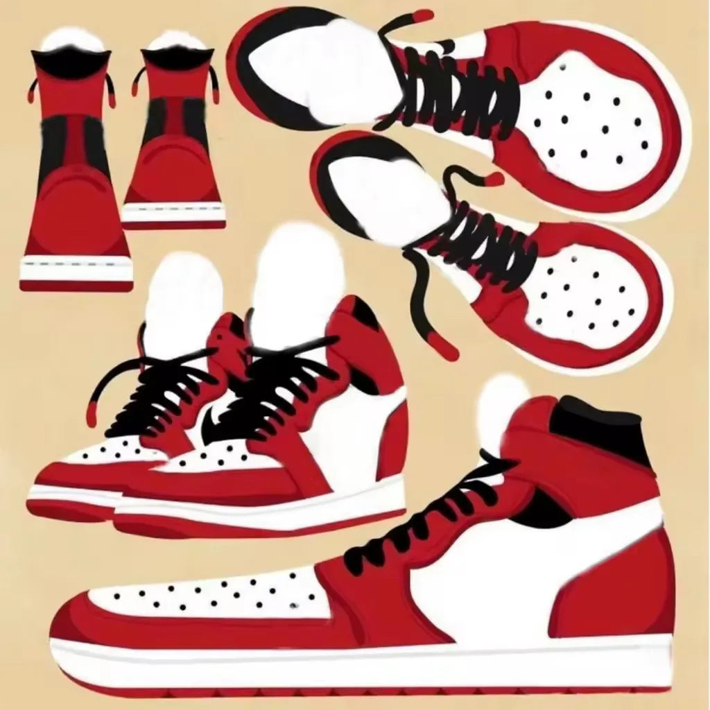 Designer Original Brand High Top Retro 1 Sports Shoes Custom LOGO Men's OEM Basketball Sneakers Casual Summer Luxury Brand logo