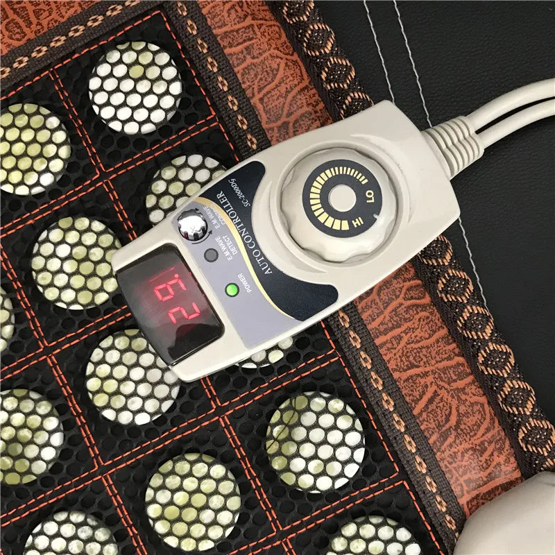 Jade Heating Massage Cushion for Muscle Relief - 45cm Electric Massager Massage Cushion Tidesmit