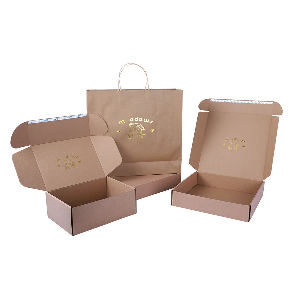 Versand Karton Custom White Boxes for Shoes Clothing Packaging Customizable Cardboard Corrugated Board Shipping Boxes Mailers
