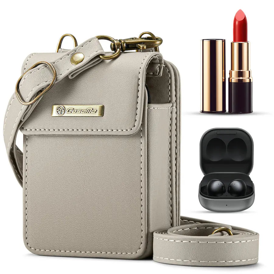 CaseMe Wholesale Custom Mini Zipper Bag Headphone Earbuds Protective Case for Samsung Buds 3 2 FE Universal Earphone Case Bag Khaki CaseMe Package Tidesmit