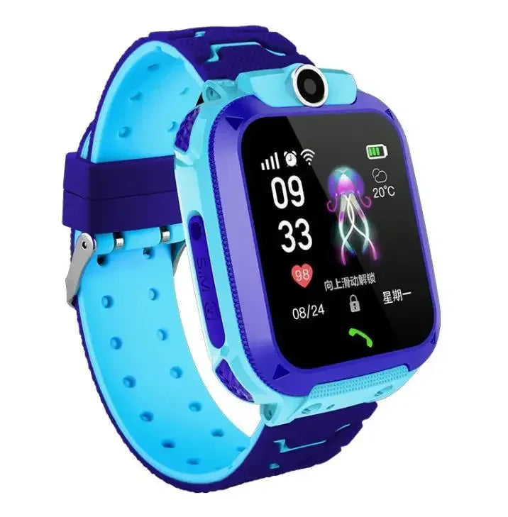 Q12 Kids Watch 1.44 Inch LBS Positioning IP67 Anti-lost Smart Watch Tracker SOS SIM Call GSM SIM Xmas Gifts for Child Kids Q12 - Tidesmit