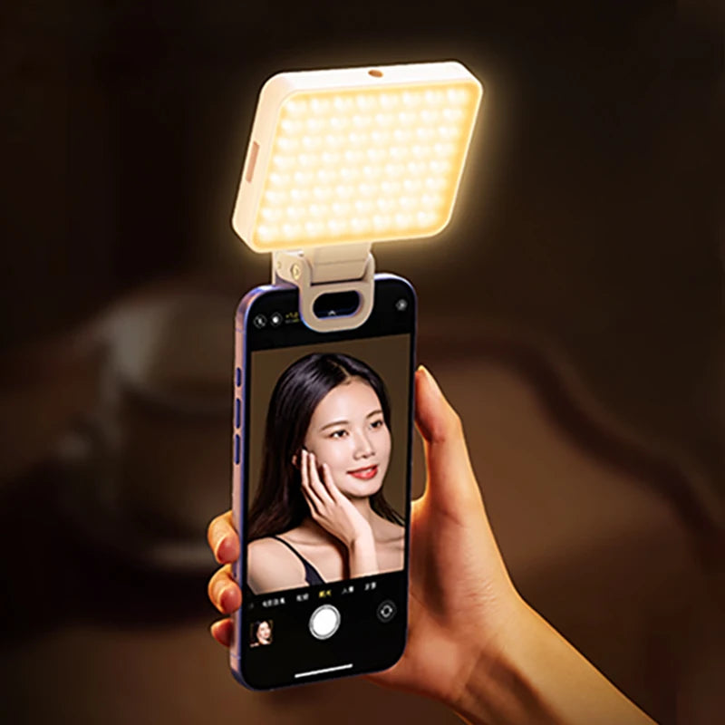 K25 Magnetic Led Fill Light for Mobile Phone 4W Brightness Selfie Studio Photography Video Clip for Photos & Videos Photography Tidesmit