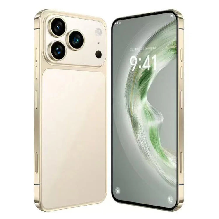 2025 17 Pro Max 5G Android 14 smartphone with 6.9 inch HD 144Hz display and 108MP camera, 16GB RAM 1TB storage