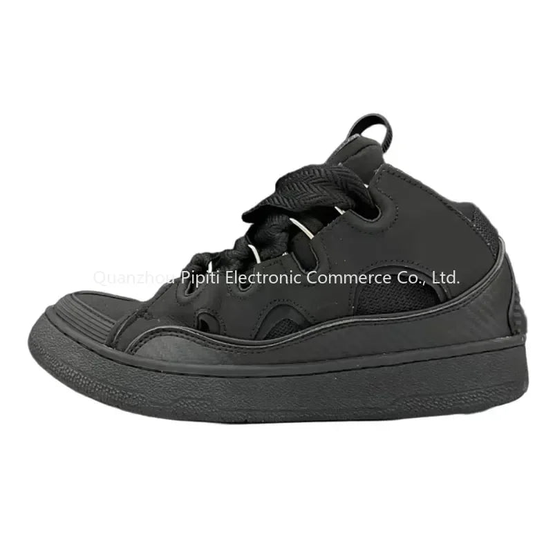 Designer Brand Luxury Casual Shoes Mens Women Embossed Leather Sneakers Calfskin Stripe Stretch Cotton Lace-up Low Rubber