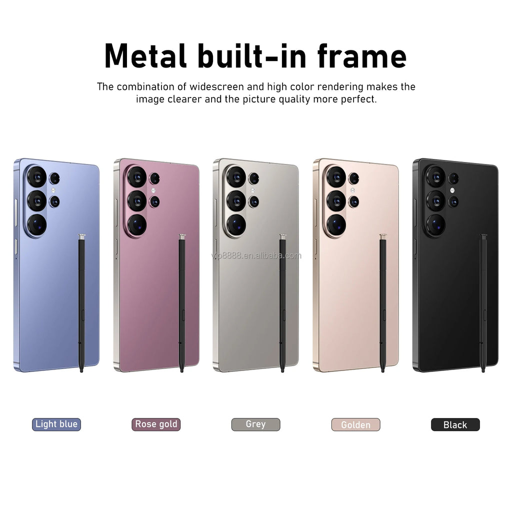 S26 Ultra smartphone with 22GB RAM 2TB storage Android 15 108MP camera and 7.3 inch display