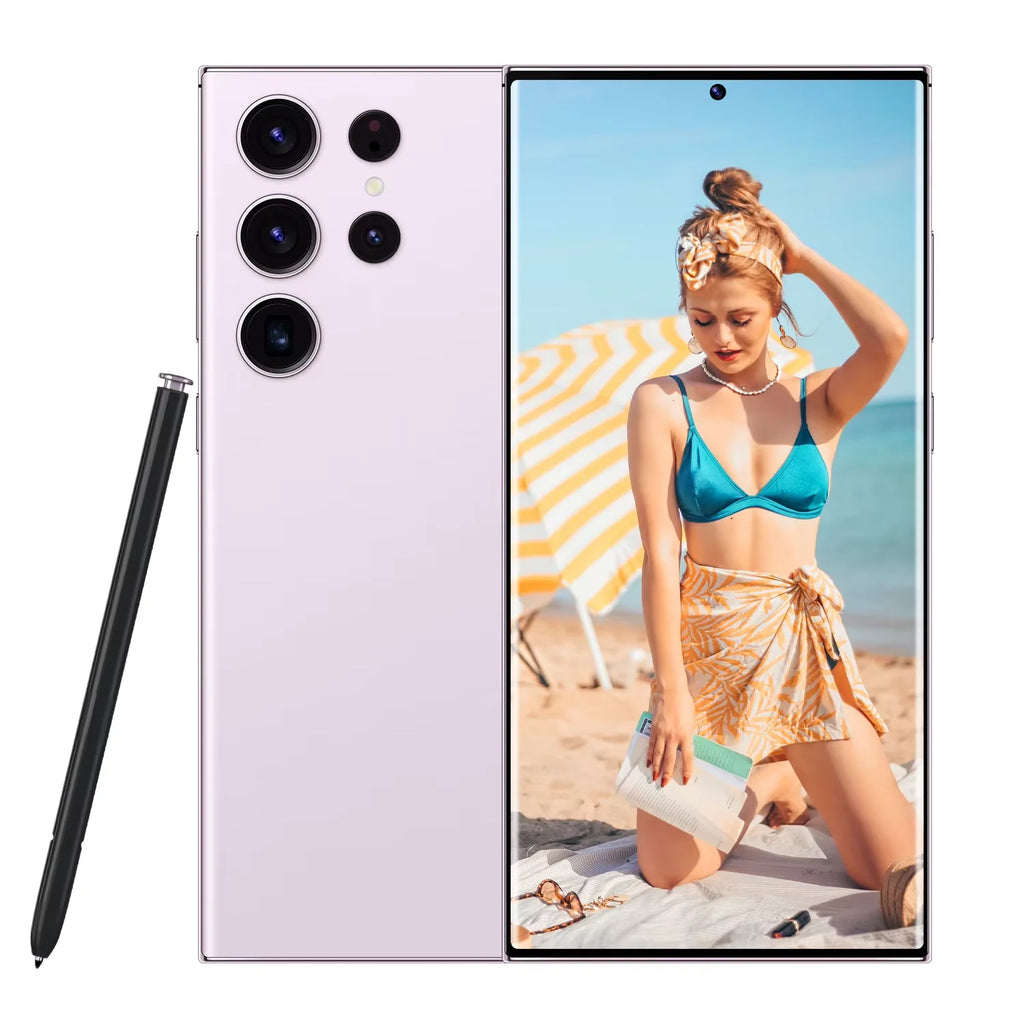 Note 30 Ultra Smartphone 7.3 Inch AMOLED Screen Telephone Smartphone 5G Cellphone Large Screen HD Camera - Tidesmit