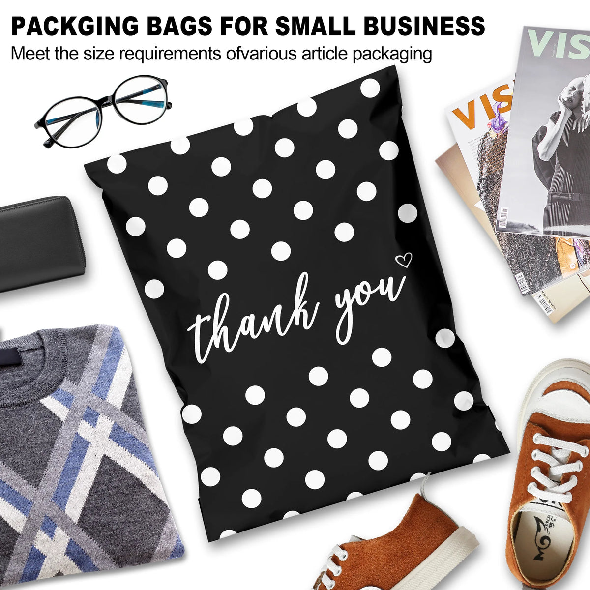 Shipping Bags for Clothing, Strong Thick and Self Adhesive Shipping Envelopes  Packaging Bags for Small Business Poly Mailers