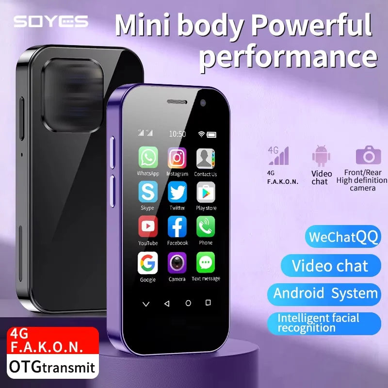 RTS Marketing Information Smart Phone XS14PRO  Portable Talking Phone with Camera - Tidesmit