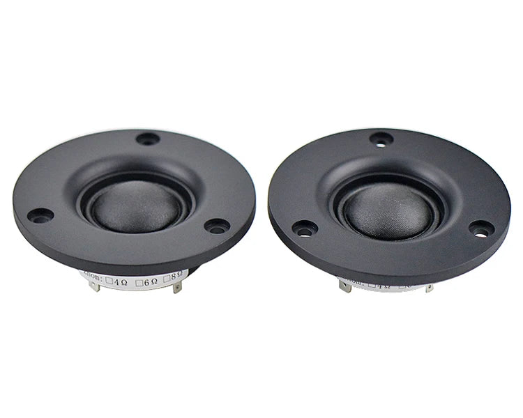 GHXAMP 3 Inch Dome Tweeter Speaker 4OHM 20W Silk Film Treble 25 Core Home Theater For Bookshelf 5.1 Loudspeakers 90dB 2PCS
