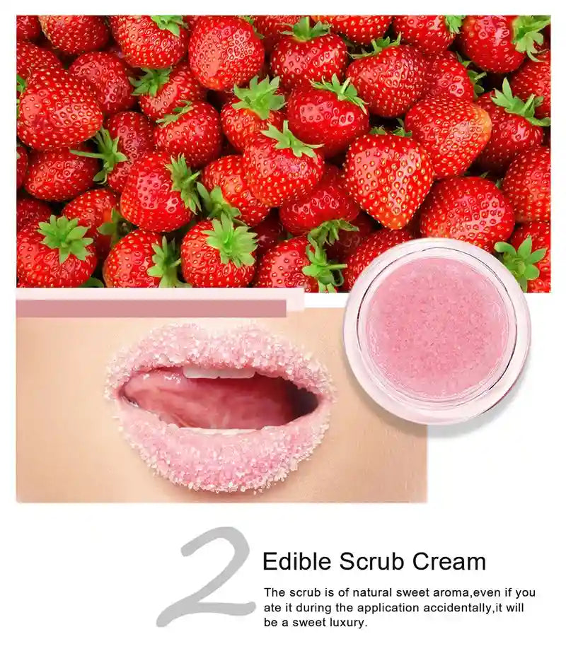 Sugar Lip Scrub Exfoliator for Smooth Lips - Organic Mint by Tidesmit Lip Care Tidesmit