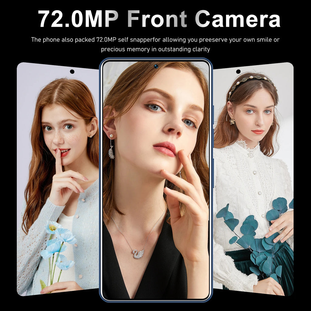 GT10 Pro Android Smart 5G Phone with 16GB RAM & 1TB Storage HighDef Screen - Tidesmit