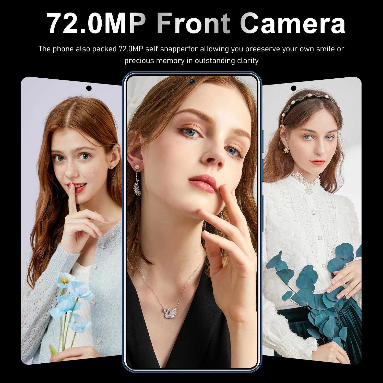 GT10 Pro Android Smart 5G Phone with 16GB RAM & 1TB Storage HighDef Screen - Tidesmit