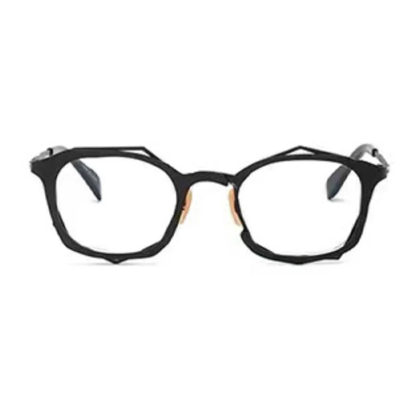 Luxury High Quality Lightweight Titanium Rimless Full Frame Anti-blue Light Glasses for Unisex All Face Shapes
