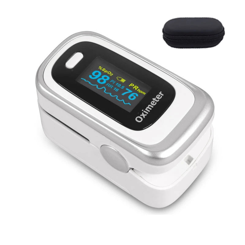 Health Care Finger Oled Pulse Oximeter SPO2 Medical Portable Blood Oxygen With Respiratory Rate Oximetro De Dedo pulsioximetro