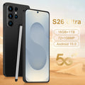 S26 Ultra 5G Smartphone 1TB 16GB RAM 7.3 Inch Display Black 16g 1TB Tidesmit