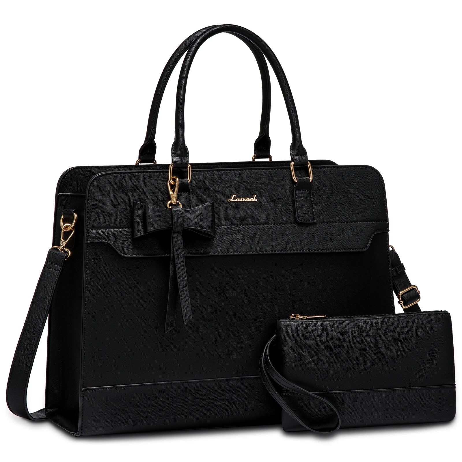 LOVEVOOK Wholesale Custom logo Luxury Shoulder Bags Large Capacity  Waterproof Work Office Nurses 15.6in Laptop Tote Handbags