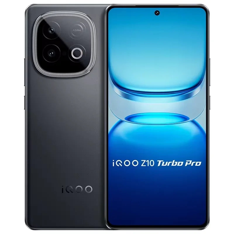 Original Vivo IQOO Z10 Turbo Pro 5G Smartphone 7000mAh 120W SuperVOOC Snapdragon 8s Gen4 6.78 Inch AMOLED 144Hz 50MP OIS OTA NFC - Tidesmit