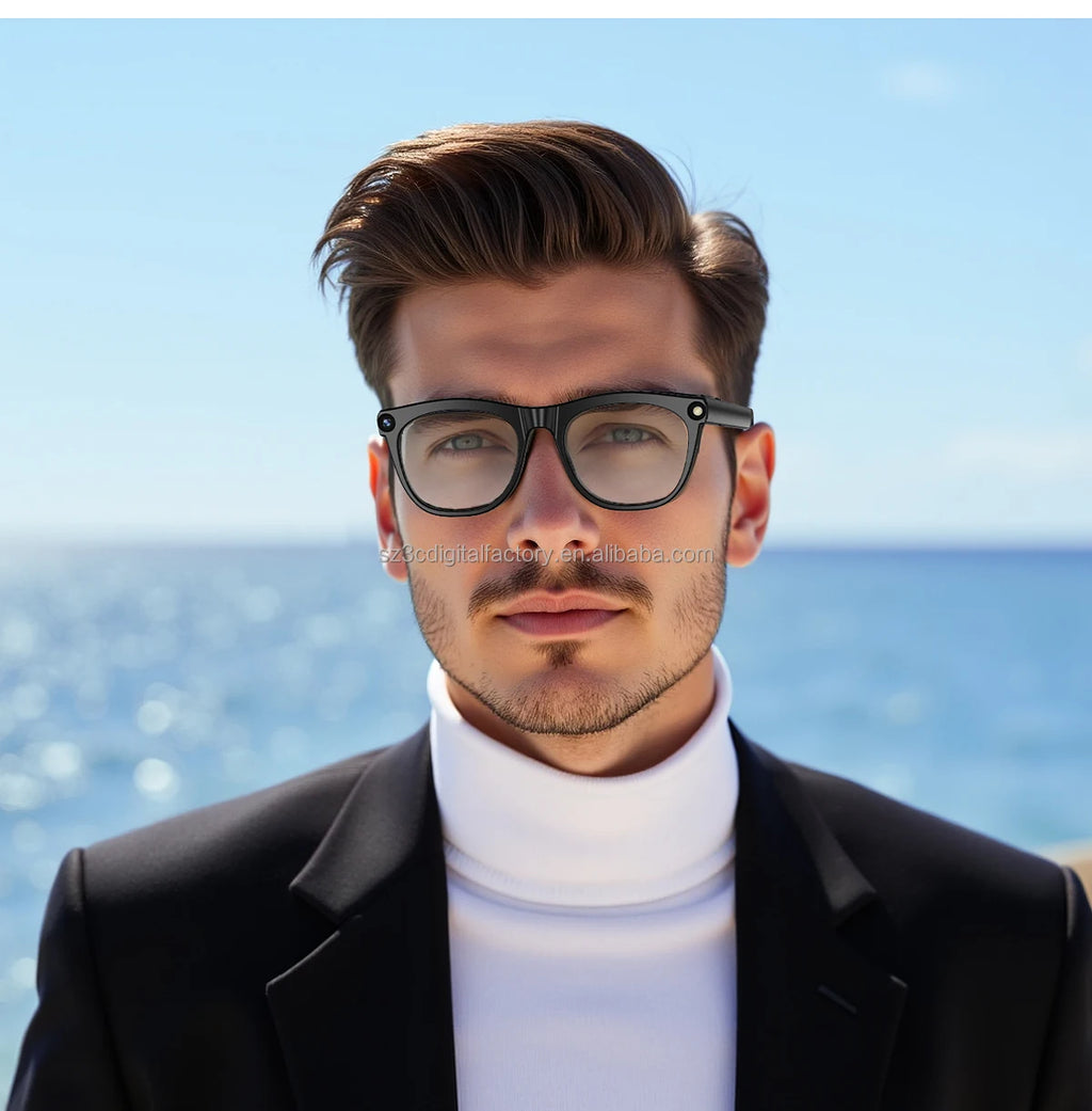 NextGen CY01 Smart Glasses AIPowered Translation 8.0MP Camera Multimedia Player AR Hardware Glasses Tidesmit