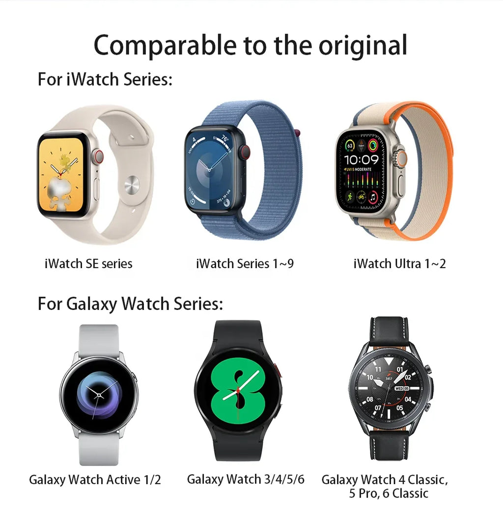 Portable Magnetic Keychain Charger for Apple Watch - USB-C Fast Charging Tidesmit