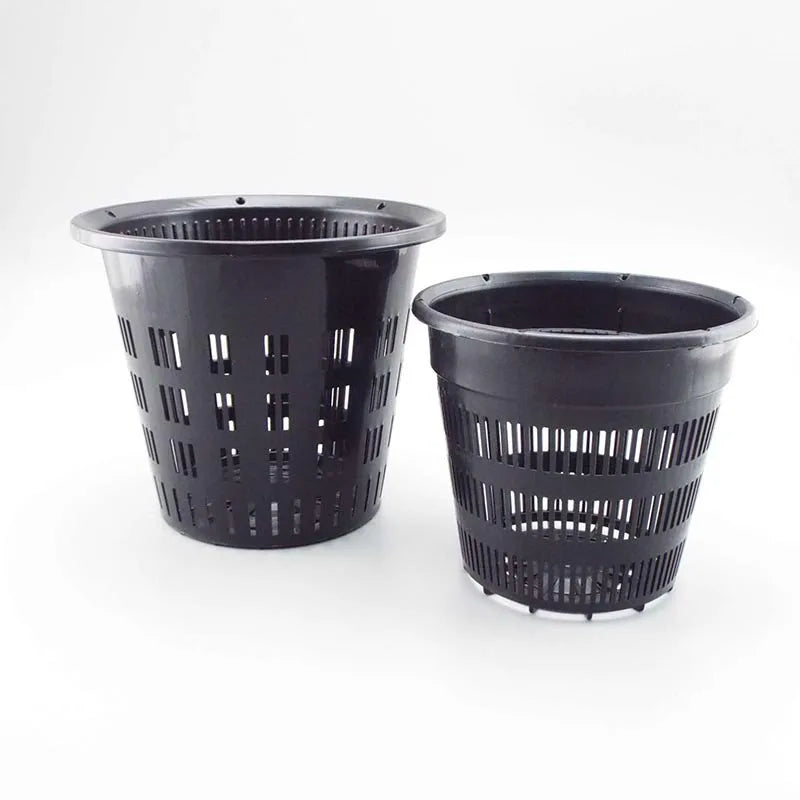 Mesh grow Pot Net Cup plastic Basket Orchid Plant Flowers Planting Nursery Pots Breathable Hydroponic Greenhouse Garden Tools