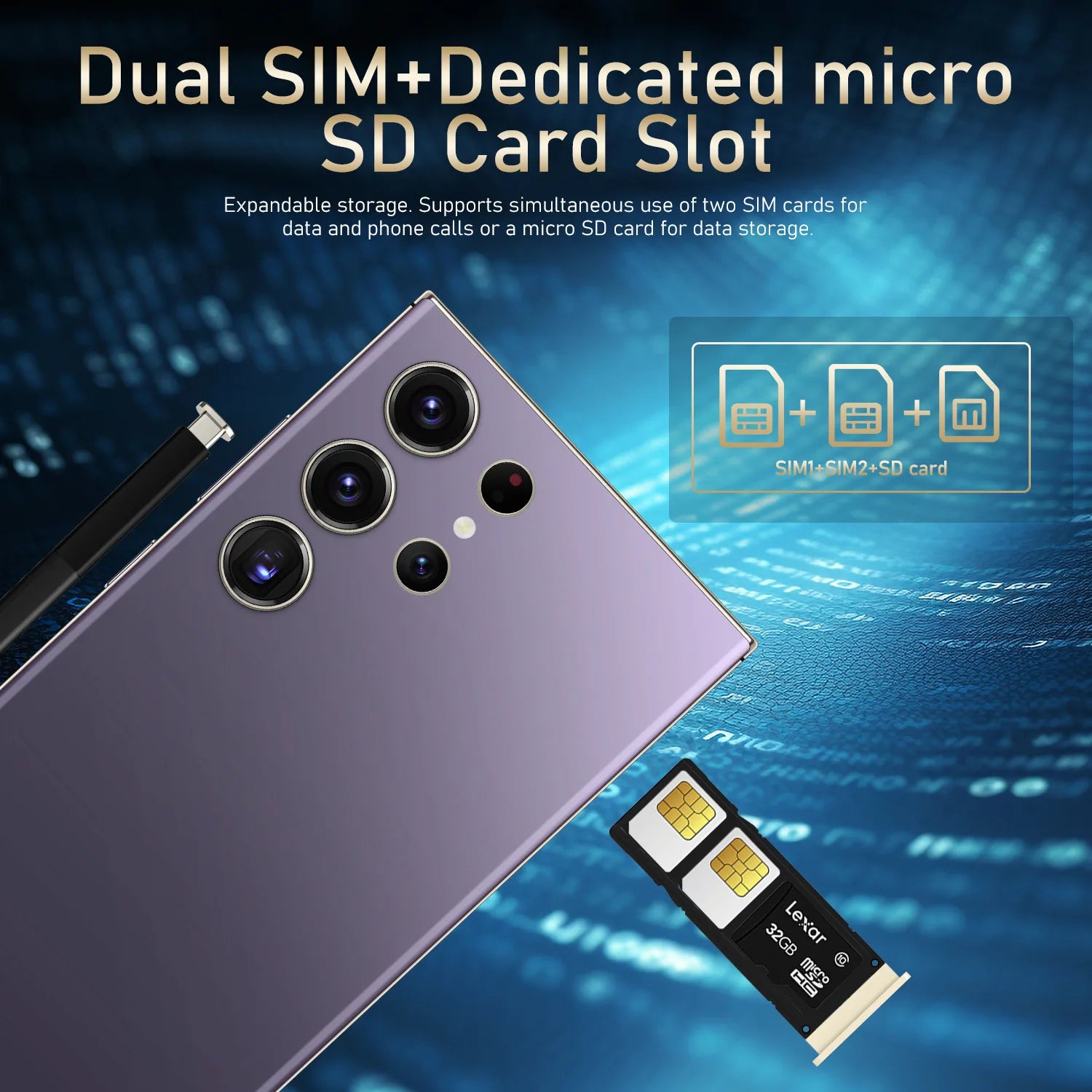Samsung S25 Ultra 5G smartphone with 16GB RAM 1TB storage and 7000mAh battery unlocked gallery view 17