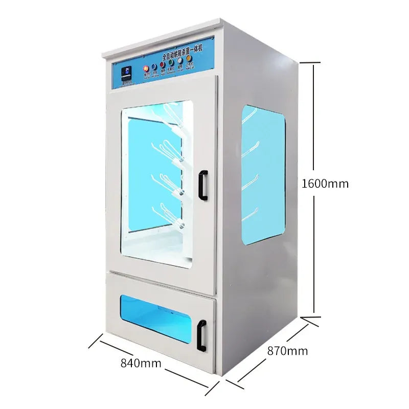 Commercial Automatic Stainless Steel Shoe Washer Dryer with Drying