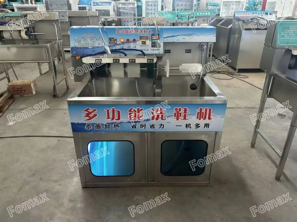 Commercial Shoe Washer Dryer with Stainless Steel Construction