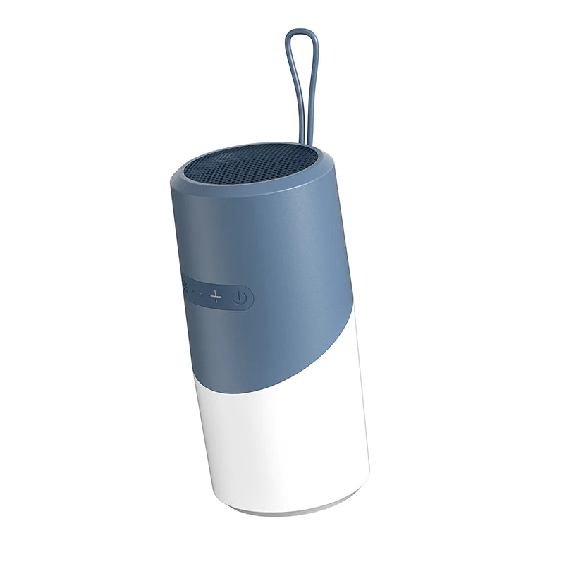 Hight Quality bluetooth Speaker Outdoor Woofer Ipx6 Waterproof Speakers Shower Portable Mobile Music Mini with RGB Light Blue My Store