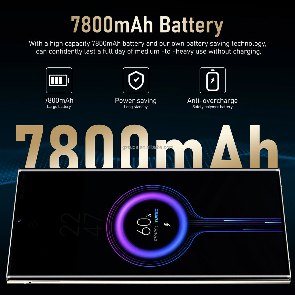 Note 30 Ultra Smartphone 7.3 Inch AMOLED Screen Telephone Smartphone 5G Cellphone Large Screen HD Camera - Tidesmit