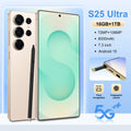 Latest Ultra 5G S25 Smartphone featuring 7.3 inch HD display, 108MP camera, and 8800mAh battery for long-lasting use.
