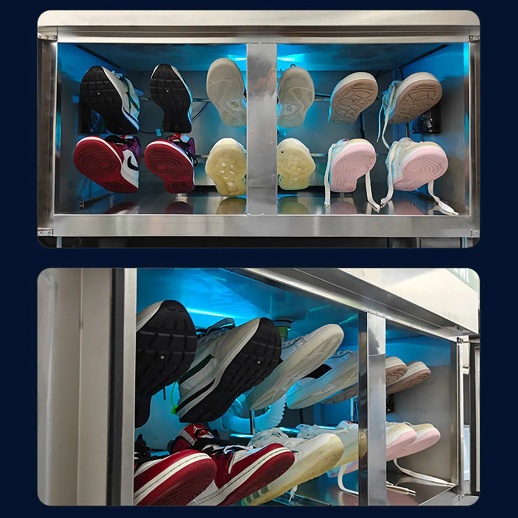 Commercial Shoe Washing and Drying Machine with Steam and Touch Control