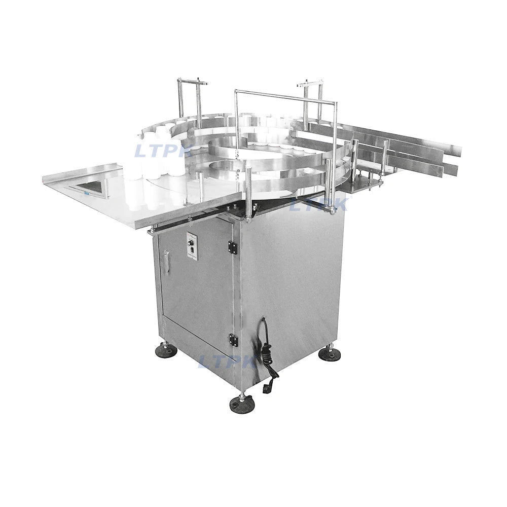 Production Line for Plastic Glass Bottle Sorting Machine Automatic Round Bottle Feeder Rotary Unscrambler
