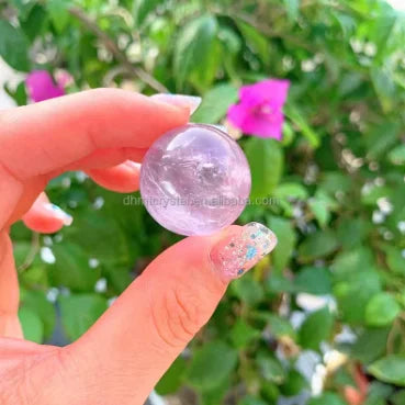 Wholesale Natural Healing Crystal Sphere Amethyst Ball Gemstone Beads Crystal Ball Crystals Healing Stones