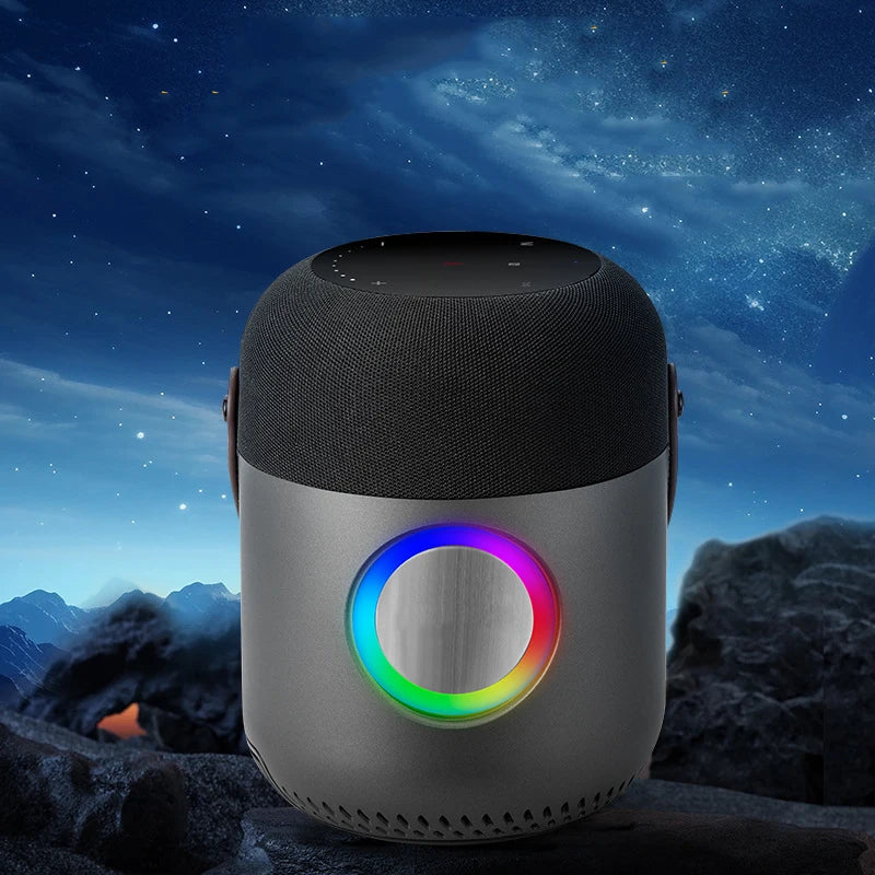 New Style 100W Portable RGB LED Light Touch Panel Button 360 Surrounding Sound Wireless Speaker Subwoofer TWS TF USB My Store