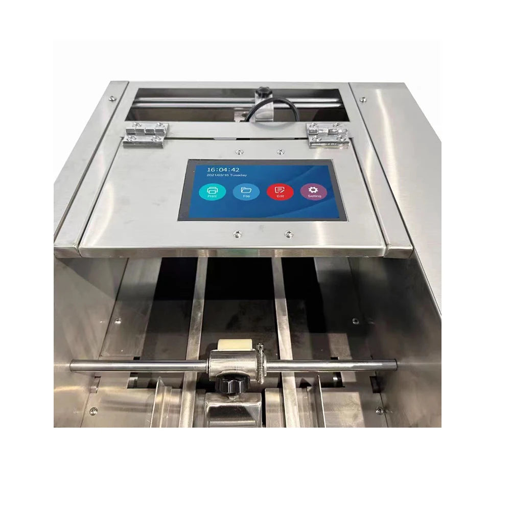Semi-Automatic TIJ Inkjet Printing Machine for Plastic Bag Aluminium Bag Chemical Applications-New Condition Used for Wood Belt
