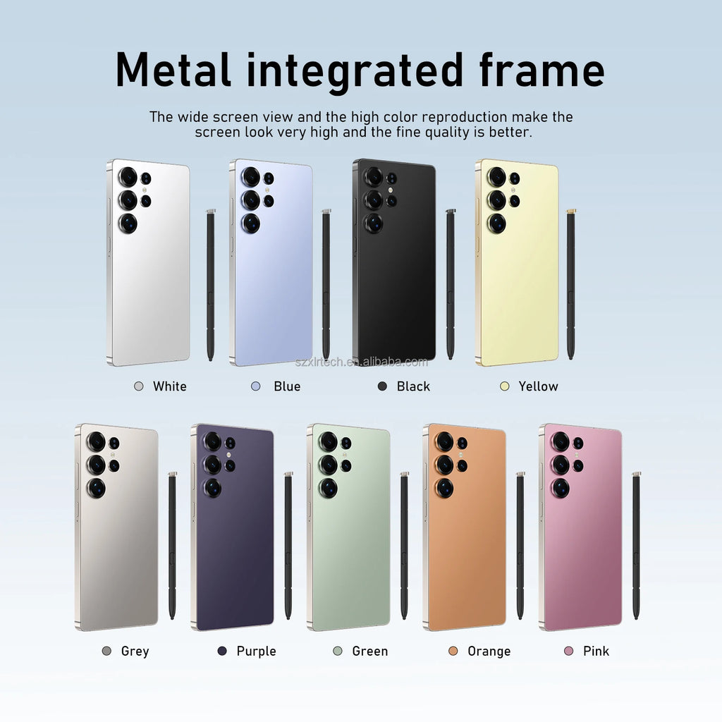 Tidesmit 5G Android 15 Smartphone, 1TB Storage, 16GB RAM - Dual SIM Tidesmit