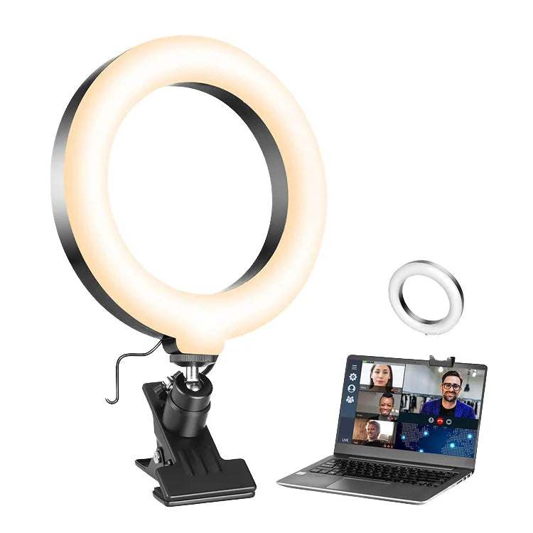 6 Inch Dimmable LED Ring Light 12CM Mini Beauty Fill for Phone for Photography Video Selfie Factory Direct Wholesale Tidesmit