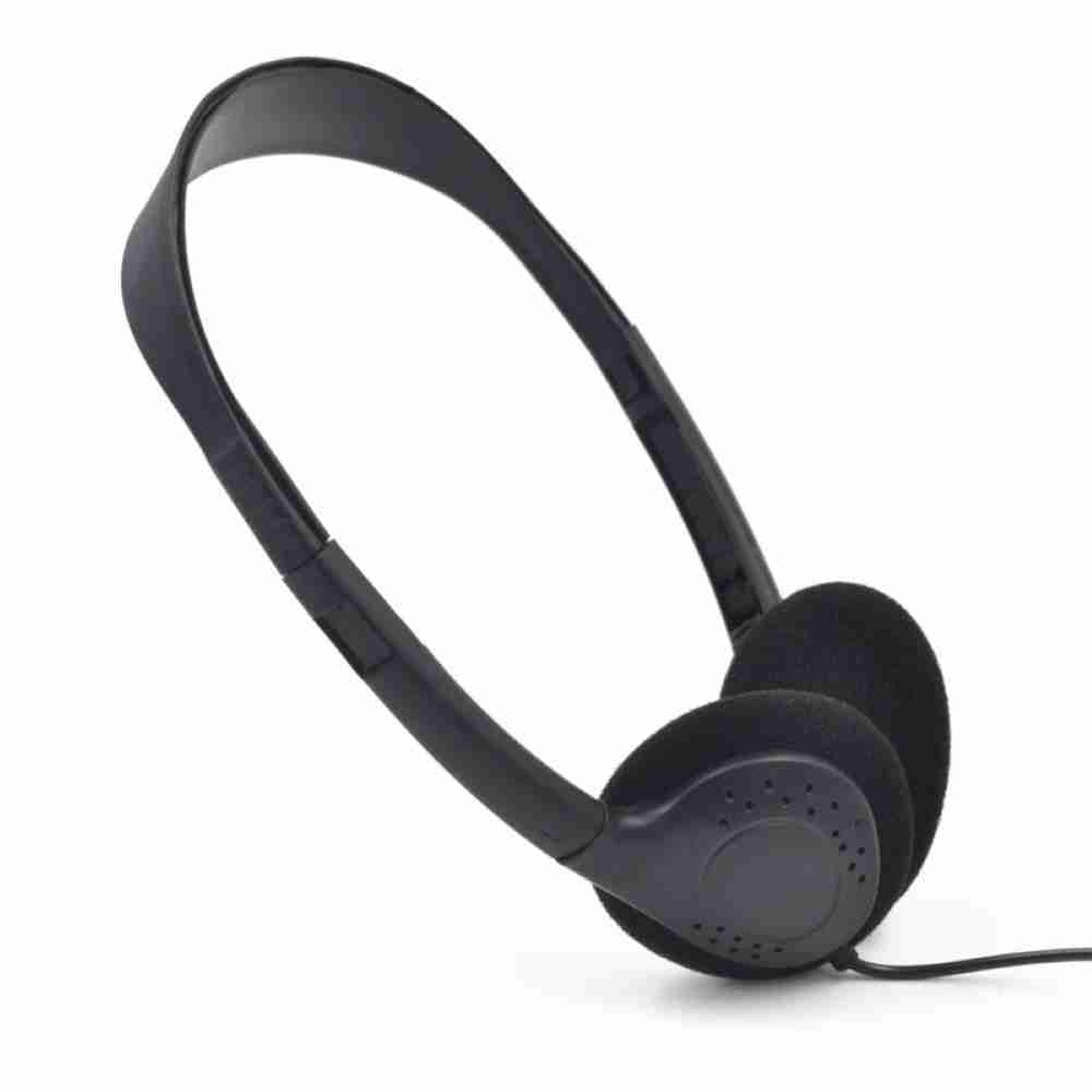 Wired Over-Ear Headphones with Microphone - 3.5mm Stereo Black Tidesmit