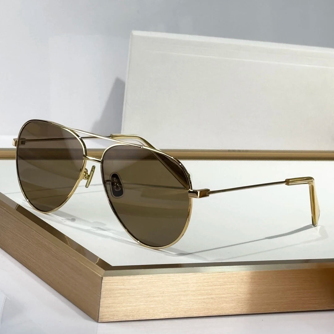 2026 Luxury Designer Sunglasses for Men and Women, High Quality UV400 Protective Lenses, Outdoor Vacation Travel Pilot Glasses