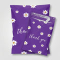 Explosion Proof Poly 3mil Thick Shipping Bags for Clothing Cute Mailing Envelopes Daisy Printed Poly Mailers Bulk Packaging