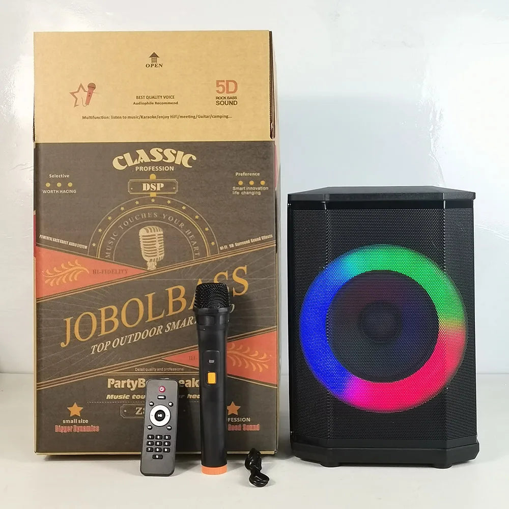 RX-Z81Y03 Outdoor Portable Blue Tooth Wireless Speaker With 30W High Power Big Volume Subwoofer 3D Stereo Sound Speakers My Store