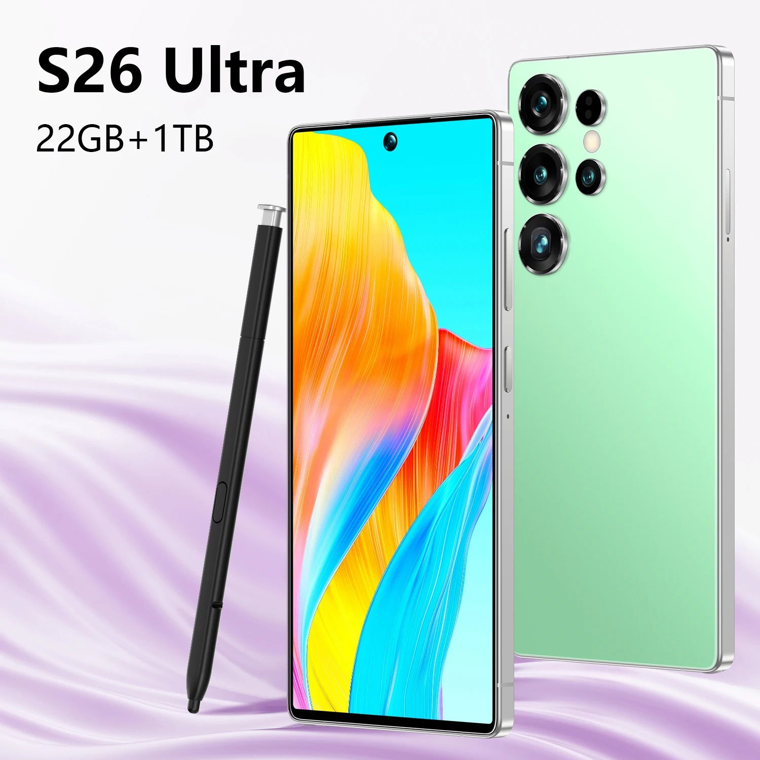 Tidesmit Android 15 5G Smartphone | 1TB Storage & 22GB RAM | 7.3 Inch Tidesmit