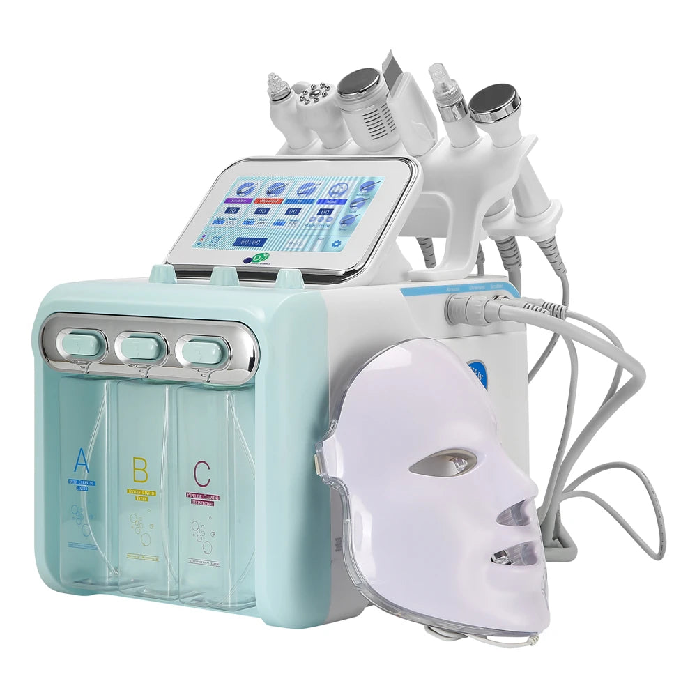 Hydra Facial Machine: 7-in-1 Professional Skin Cleansing Tool Body Shaping Massage Equipment Tidesmit