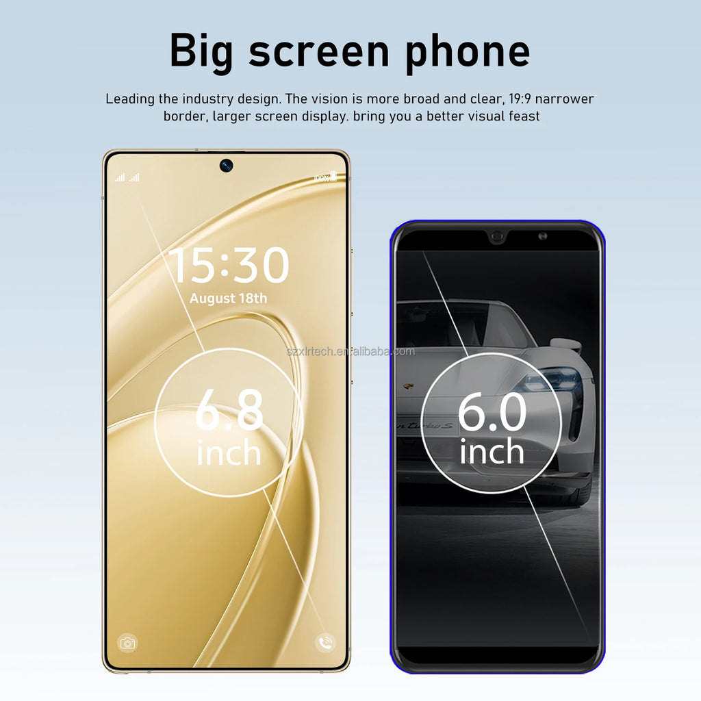 Tidesmit 5G Android 15 Smartphone, 1TB Storage, 16GB RAM - Dual SIM Tidesmit