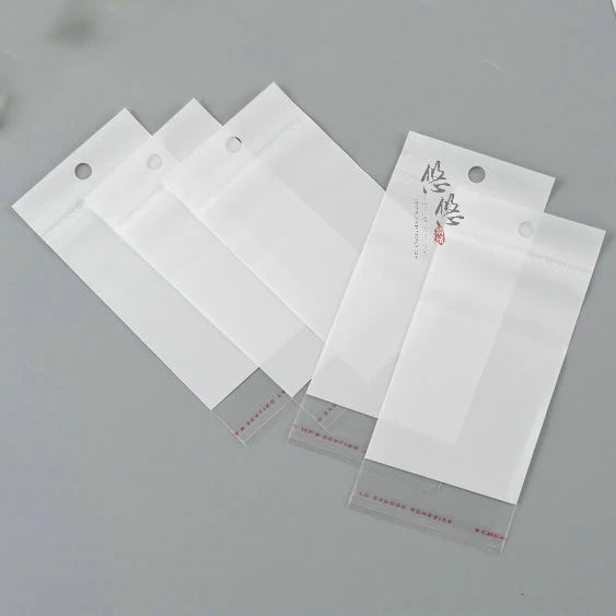 Self-Adhesive Clear PE Plastic Jewelry Poly Bag OPP Gift Packaging Valve Gravure Printing Disposable Custom Logo SIYU Brand