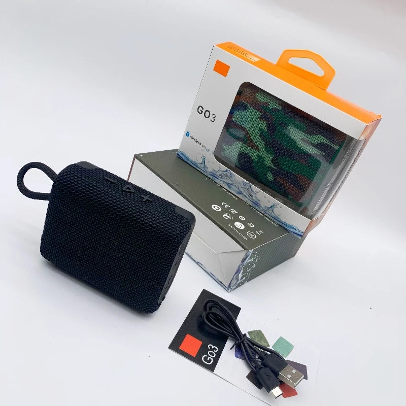 Bluetooth Speaker -Hot Sale Portable G3 Wireless Mini Speakers Waterproof Outdoor Bass Sound for Bluetooth Sports Party Box LED Airplay DC Plastic