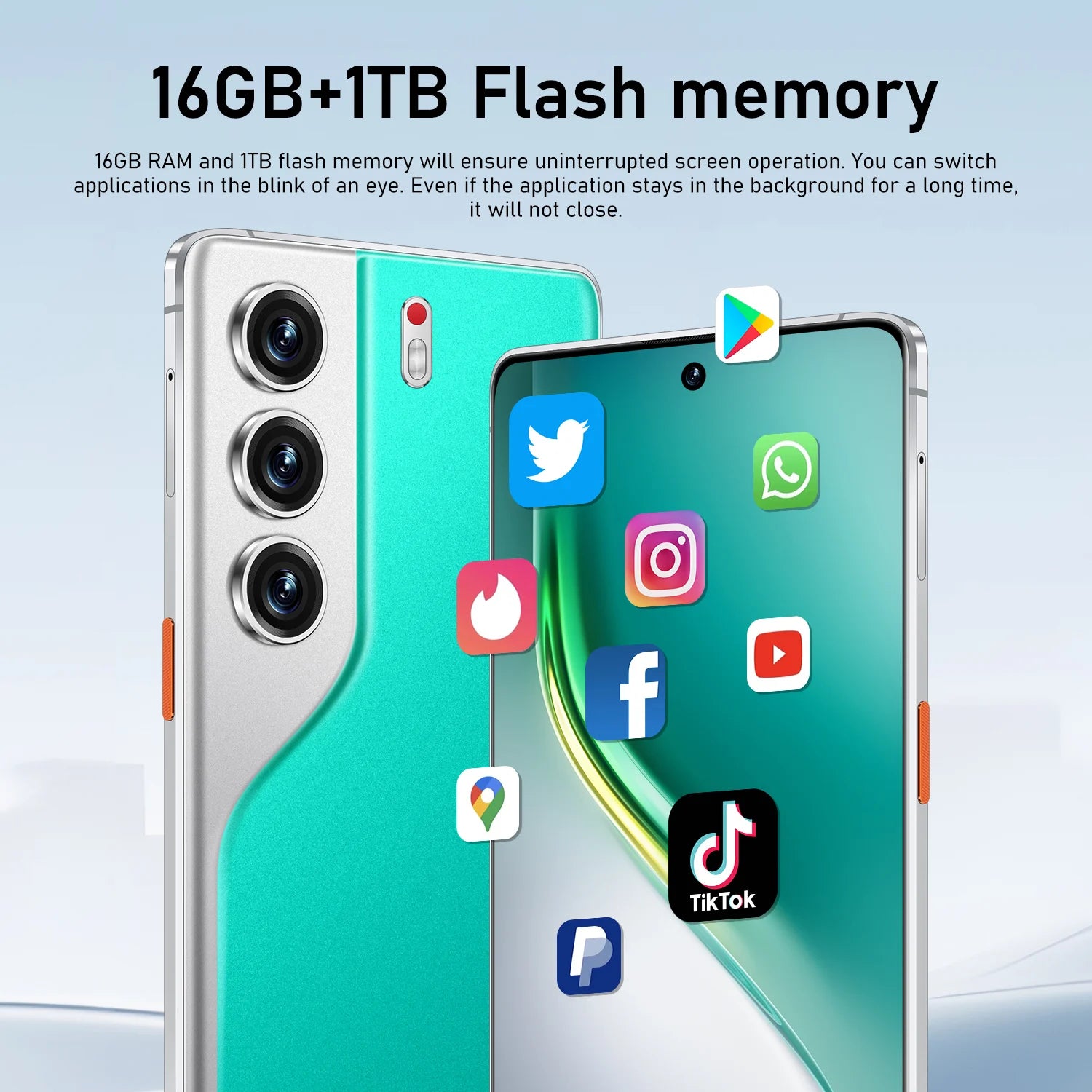 Camon 40 Pro 5G Smartphone, 16GB RAM, 1TB Storage - Tidesmit Tidesmit